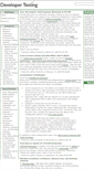 Mobile Screenshot of developertesting.com
